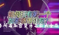 2023年所有加密货币名称大全及其概述