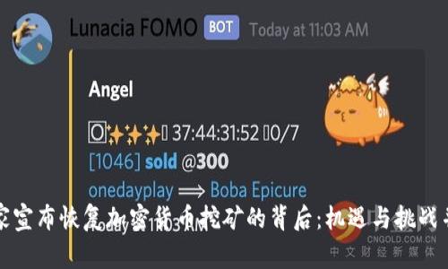 国家宣布恢复加密货币挖矿的背后：机遇与挑战并存