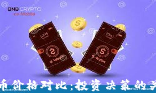 
加密货币价格对比：投资决策的关键指南